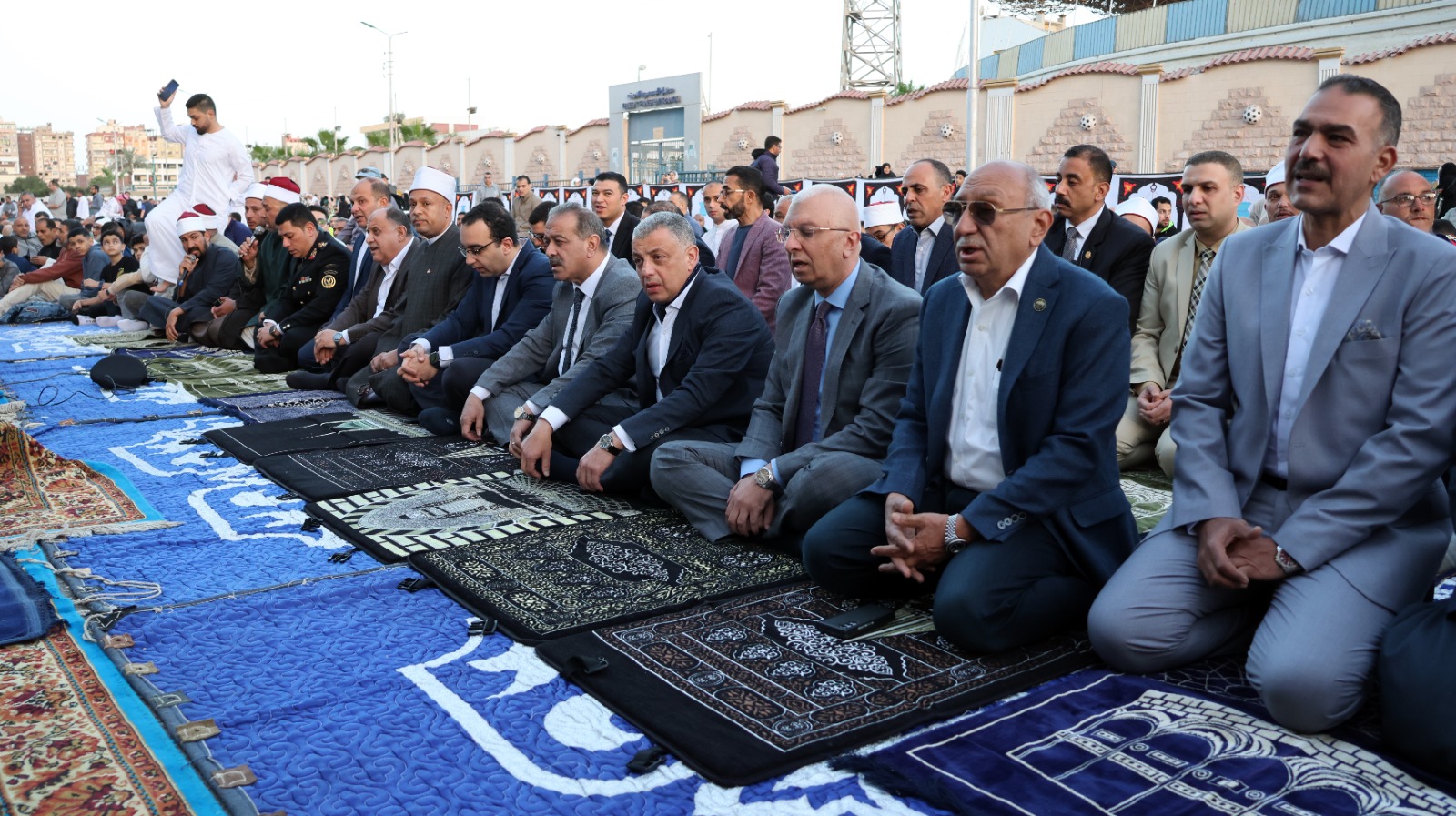 صلاة عيد الفطر المبارك بساحة ستاد الإسماعيلية (4)