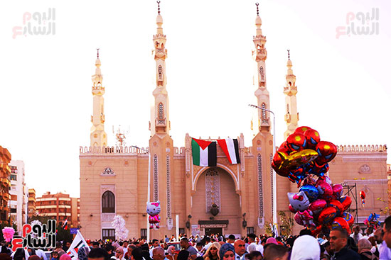 صلاة العيد بمسجد ابو بكر الصديق  (1)