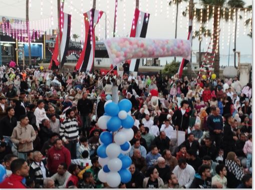 صلاة عيد الفطر المبارك في الإسكندرية