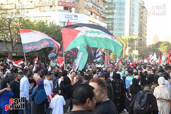 مظاهرات مسجد مصطفى محمود (1)