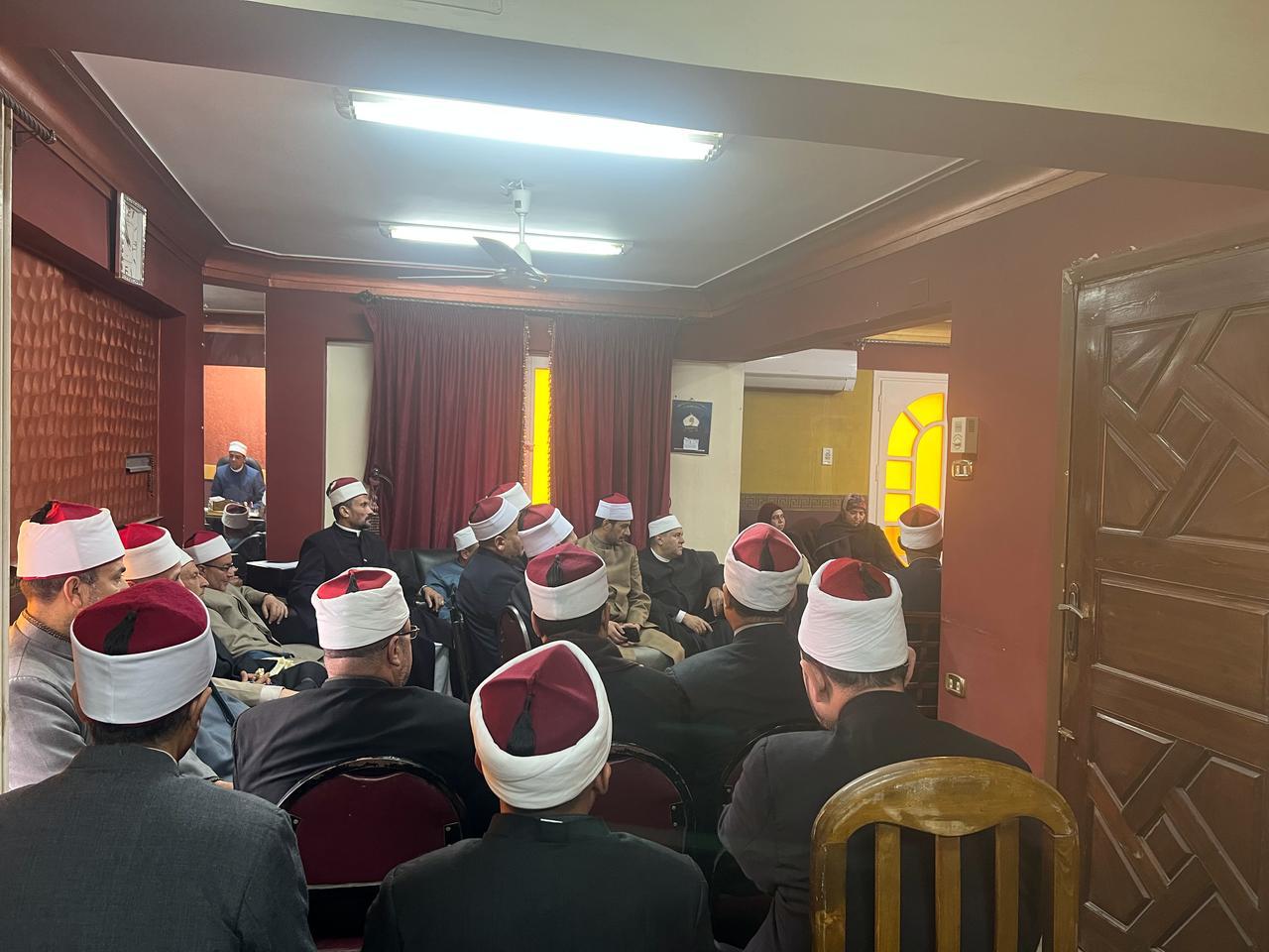 جانب من اجتماع أوقاف الدقهلية