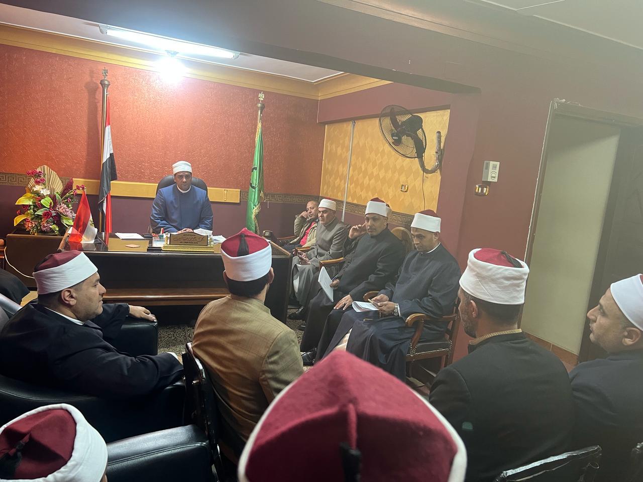 جانب من الاجتماع. 