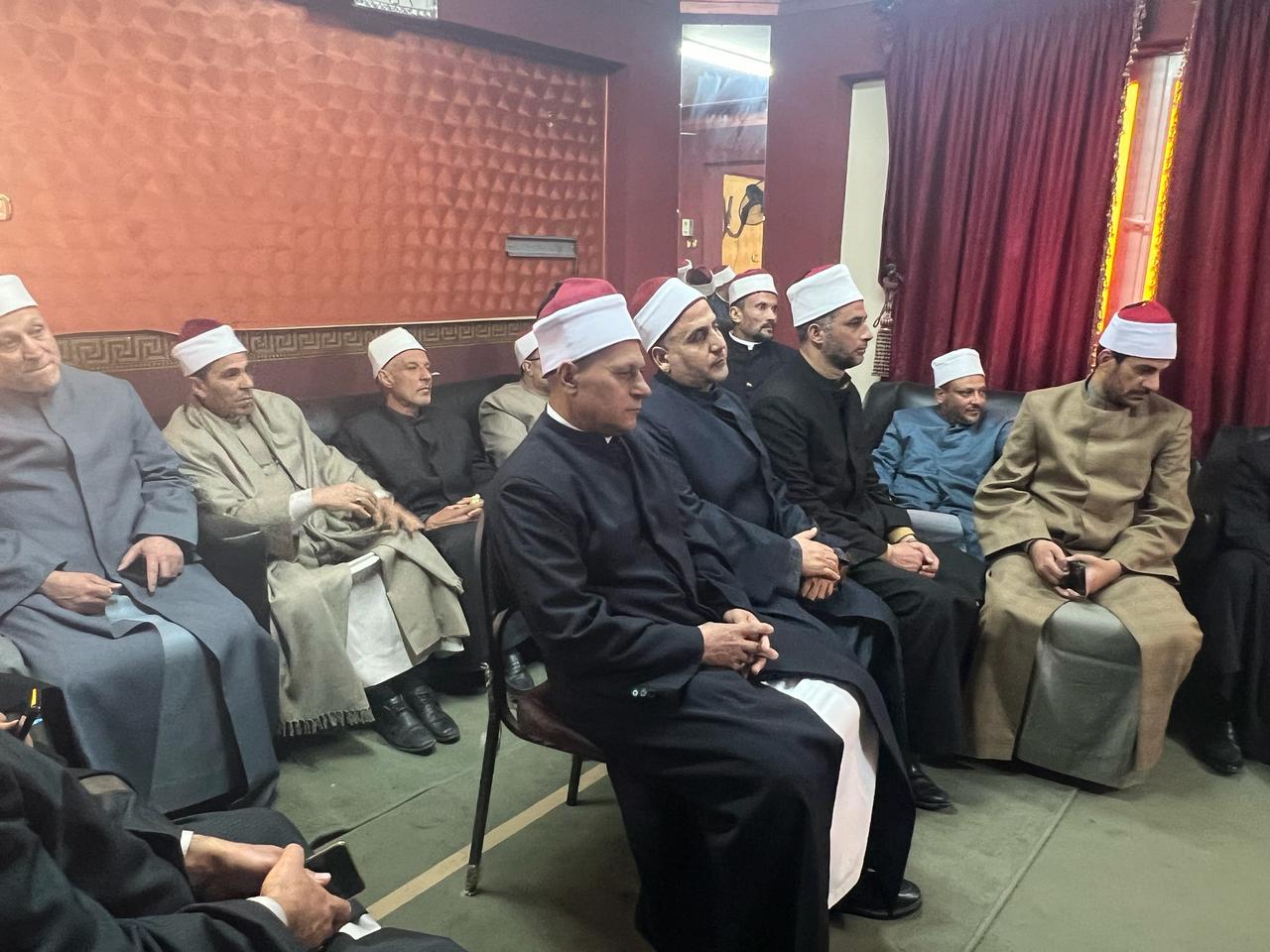 جانب من اجتماع الأوقاف