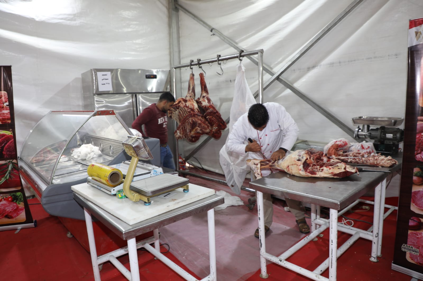 بيع اللحوم في معرض اهلا رمضان بالسبتيه بيع اللحوم في معرض اهلا رمضان بالسبتيه