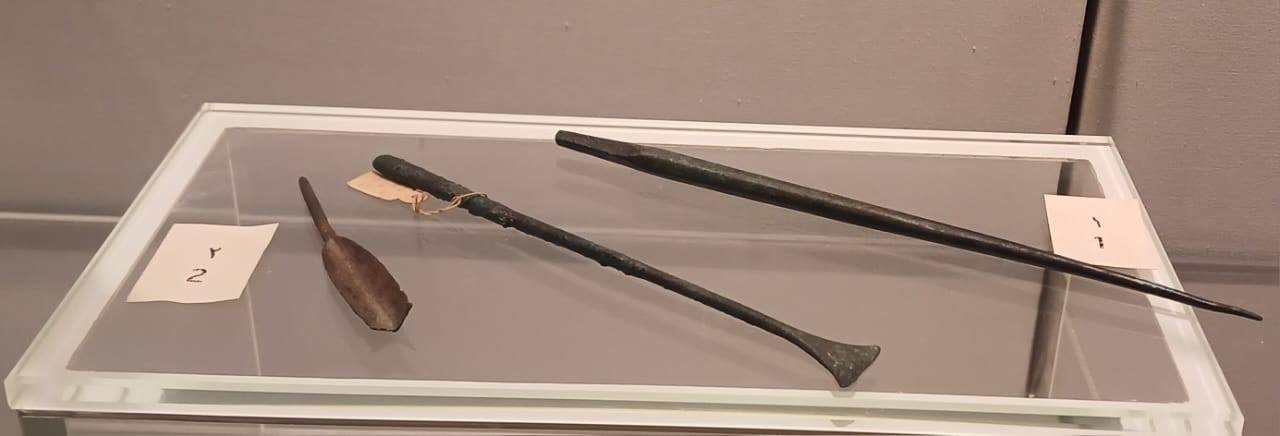 اختيار أدوات أطباء عملية التحنيط قطعة شهر مارس بالمتحف