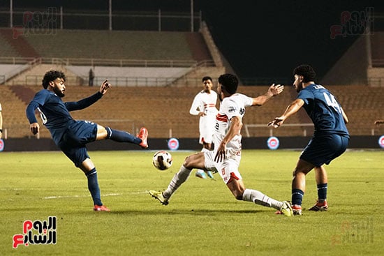 جانب من لقاء إنبى والزمالك فى الدورى