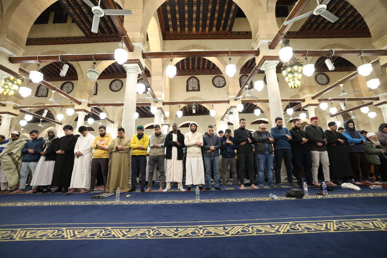 صلاة التراويح بالجامع الأزهر صلاة التراويح بالجامع الأزهر
