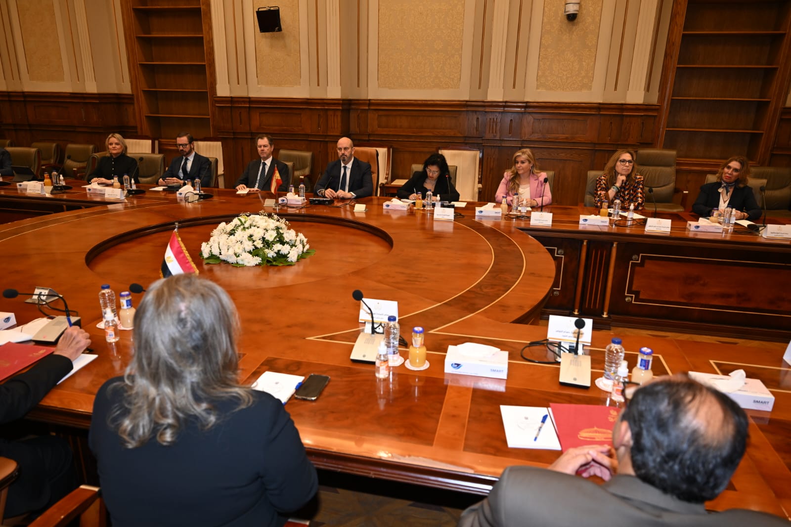 جانب من الزيارة