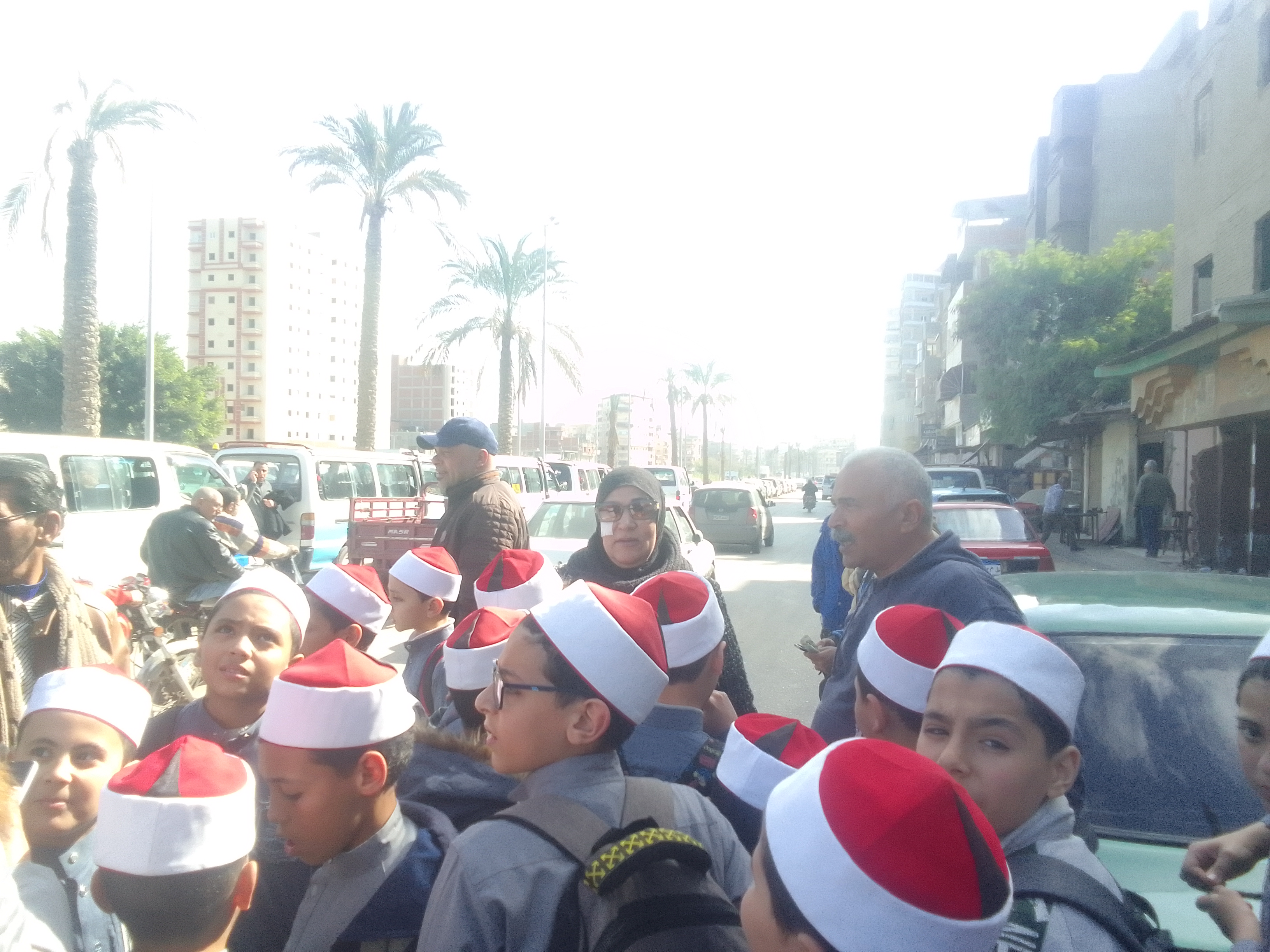 طلاب ازهر دمياط يحتفلون بشهر رمضان