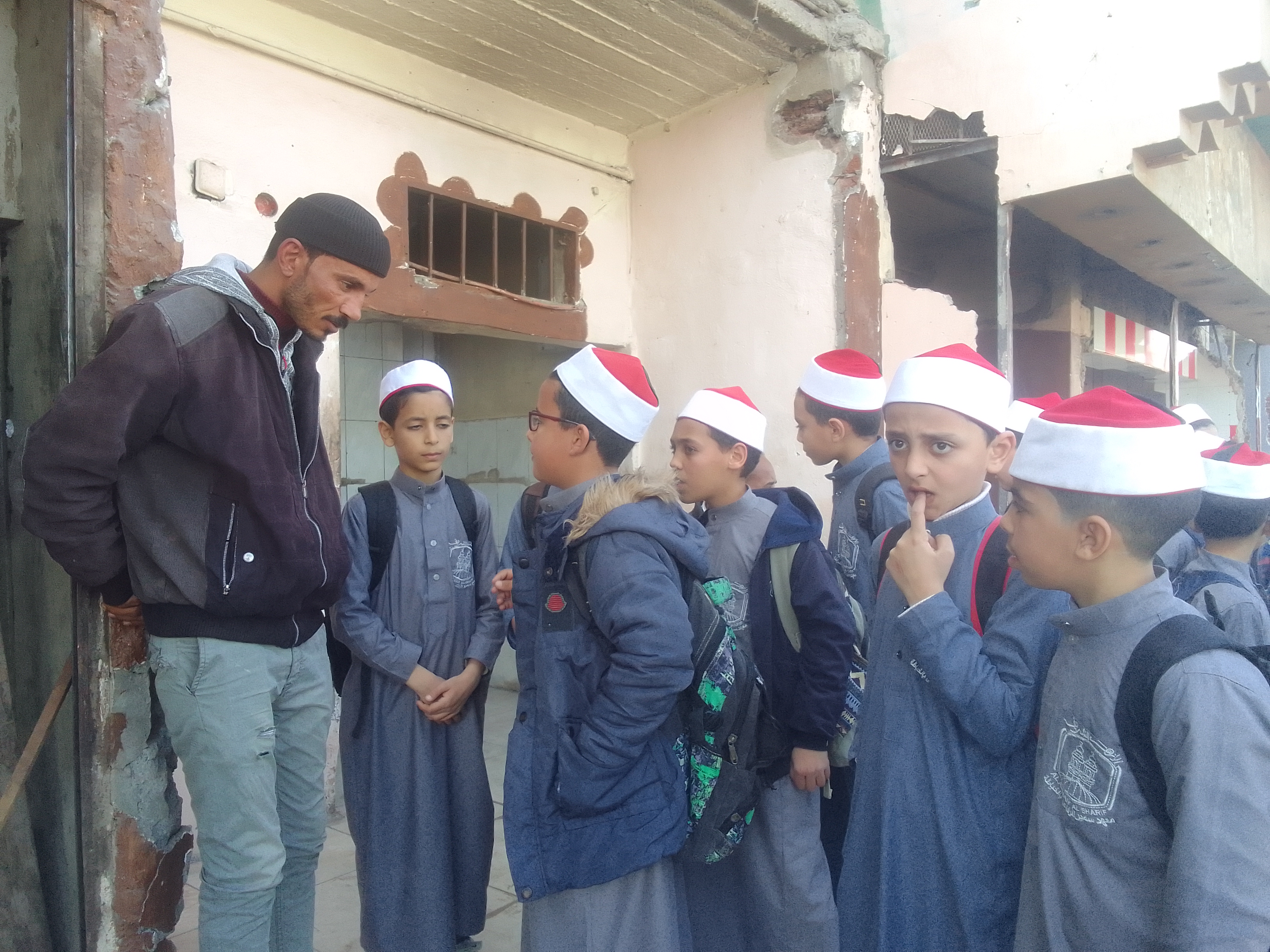 طلاب الأزهر بدمياط يحتفلون بشهر رمضان