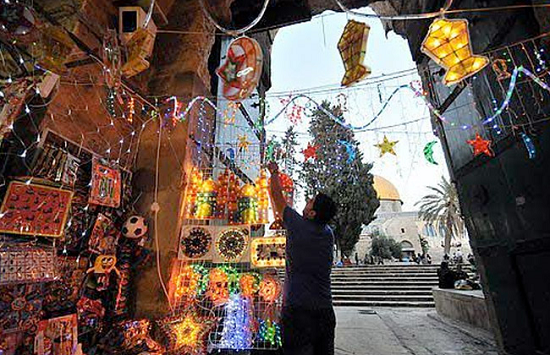 رمضان في فلسطين.