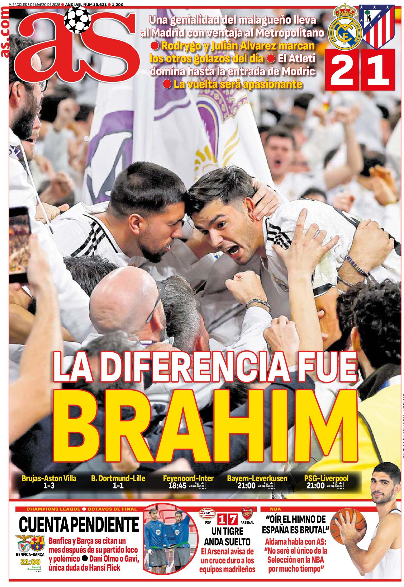 غلاف صحيفة أس