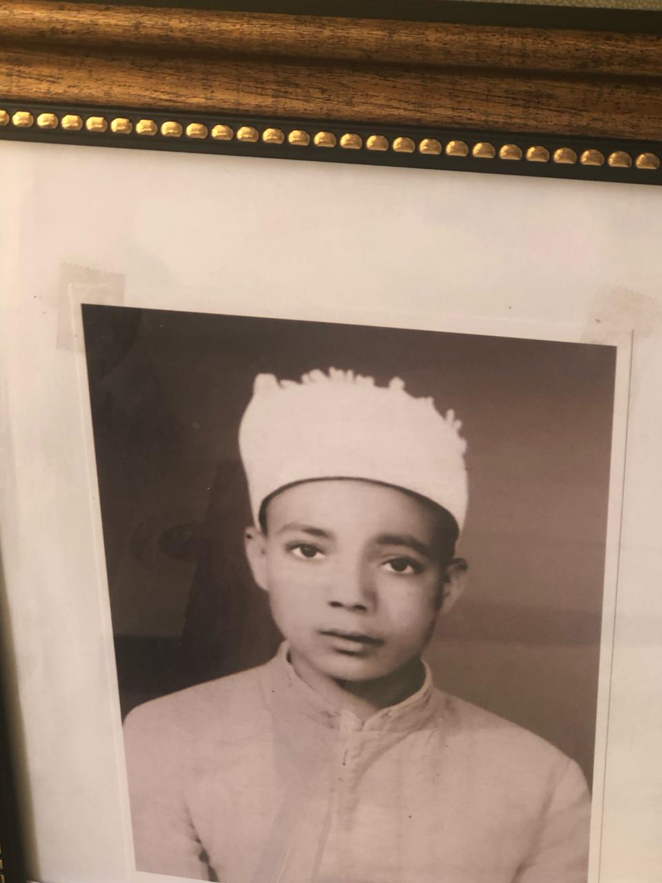 الشيخ عبد الباسط وهو طفل