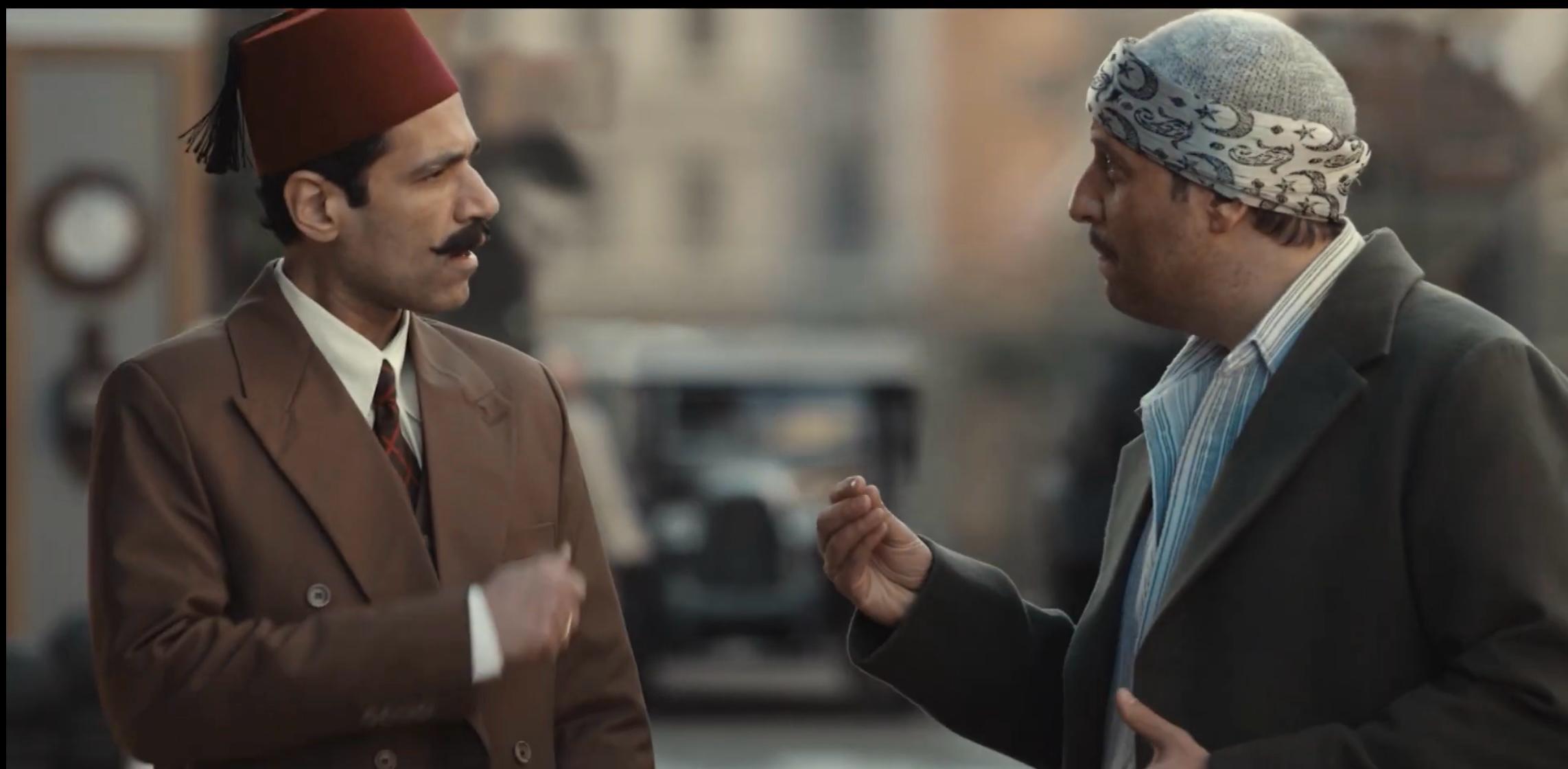 صدقي صخر يتعلم اساليب النشل من أحمد امين في الحلقة السادسة من مسلسل النص (1)