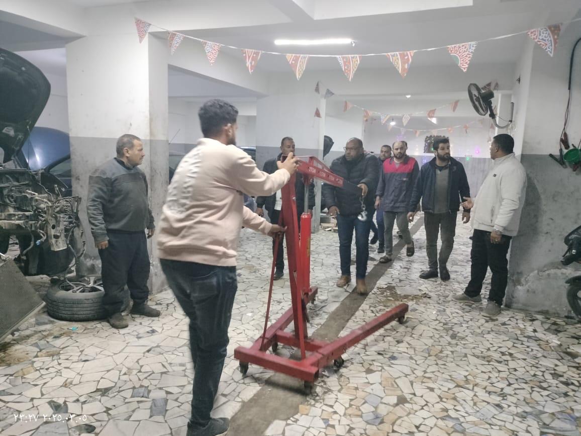 جانب من حملة الاشغالات جانب من حملة الاشغالات