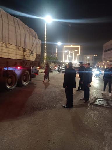 محافظ الدقهلية يمنع دخول سيارة بحمولة مرتفعة لشارع الجمهورية