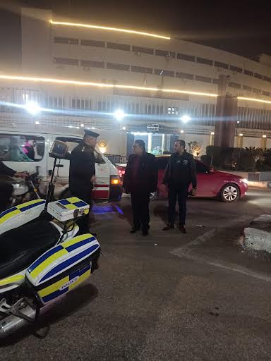 محافظ الدقهلية ورجال المرور محافظ الدقهلية ورجال المرور