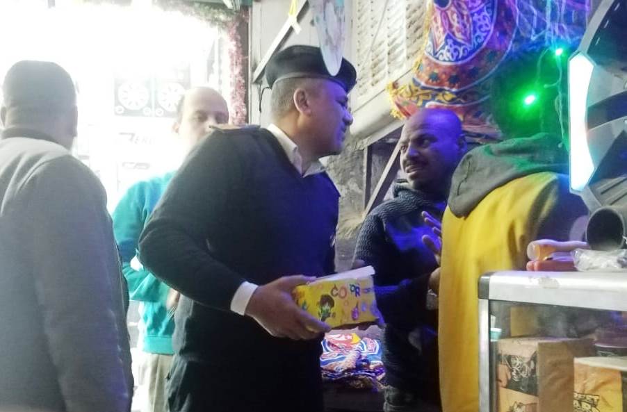 مصادرة الألعاب النارية مصادرة الألعاب النارية