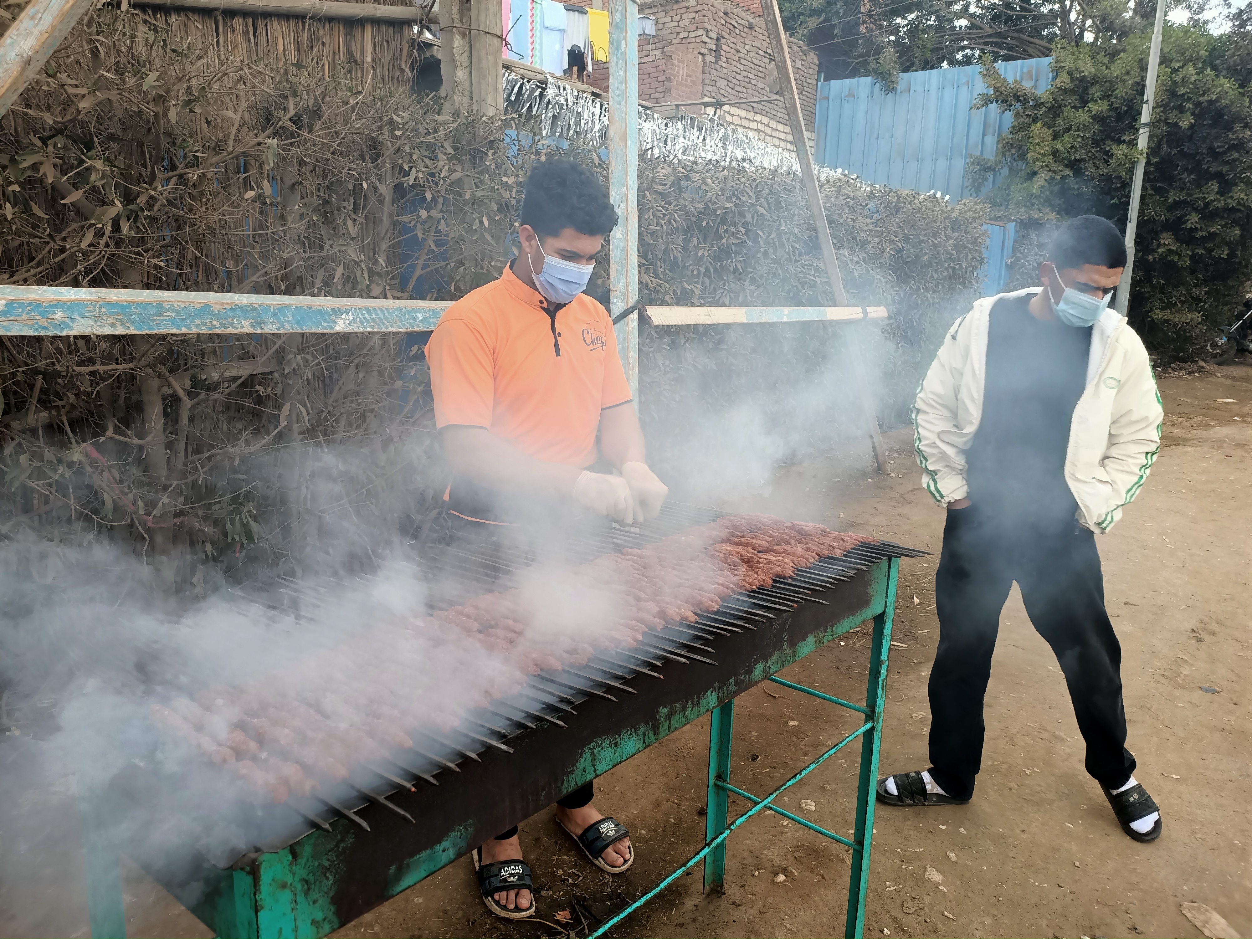 اثناء شوى الكفته اثناء شوى الكفته