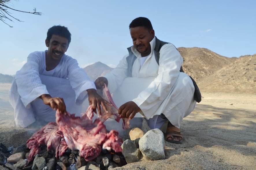 تجهيز لحم الضأن تجهيز لحم الضأن