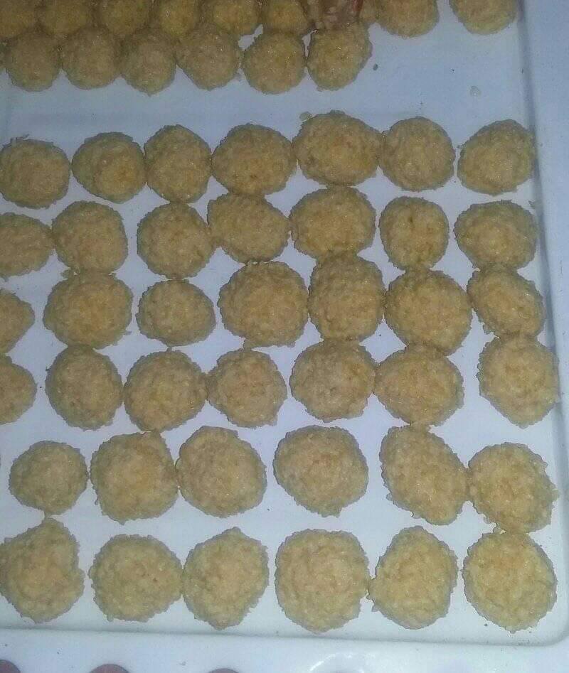 الكشك أثناء التجهيز