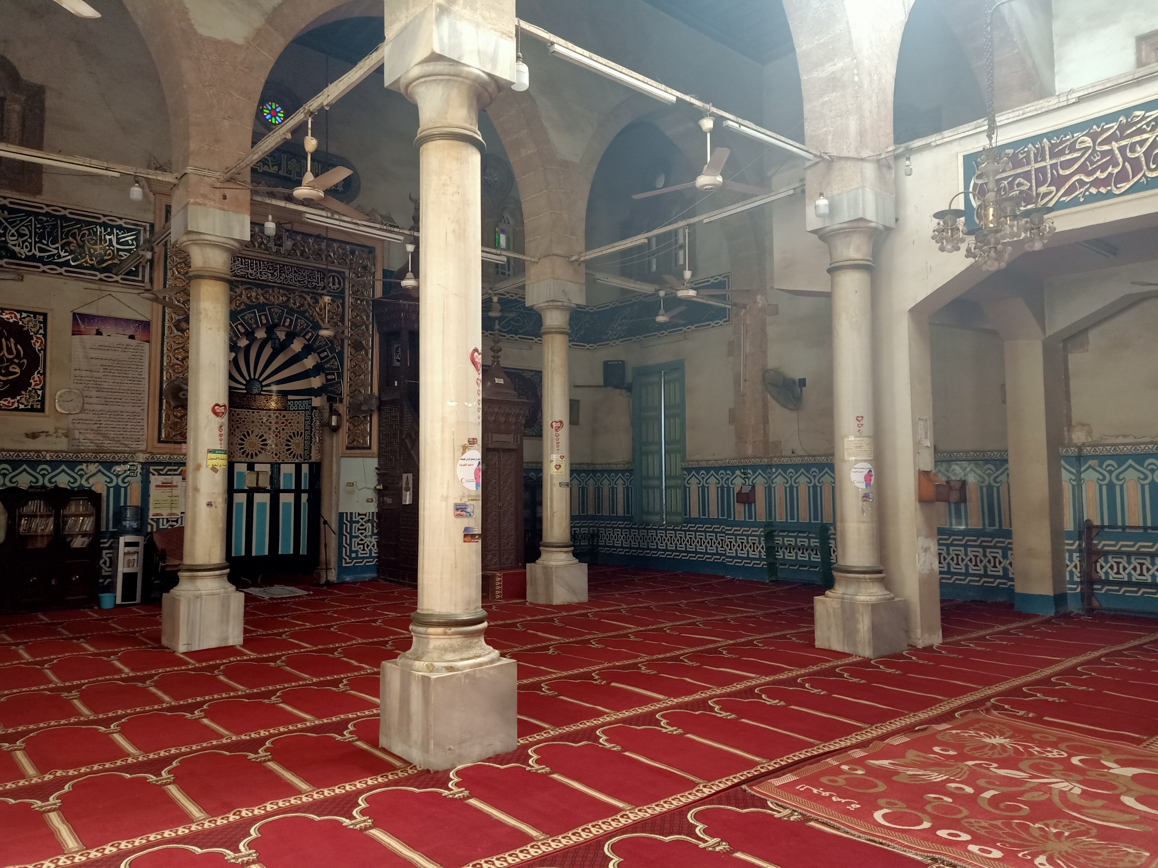 أعمدة مسجد الديرى أعمدة مسجد الديرى