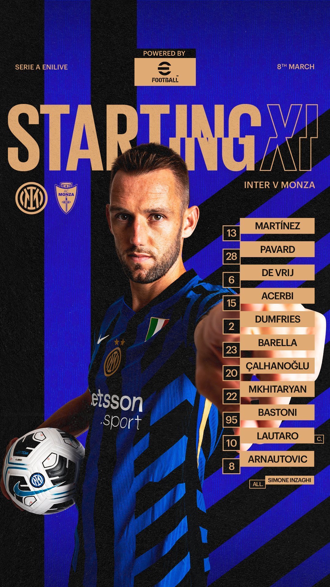 تشكيل إنتر ميلان تشكيل إنتر ميلان