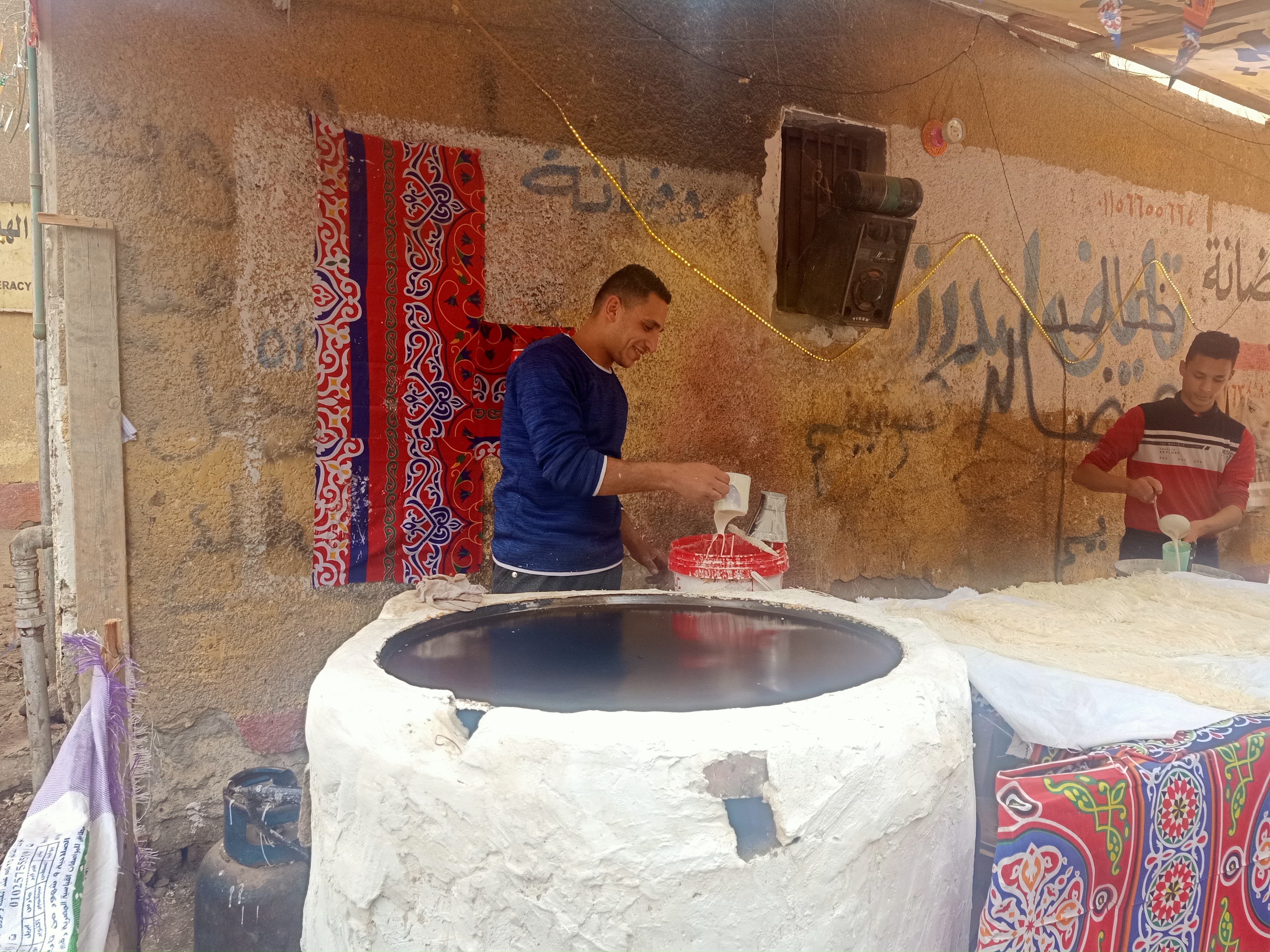 صناعة الكنافة البلدى