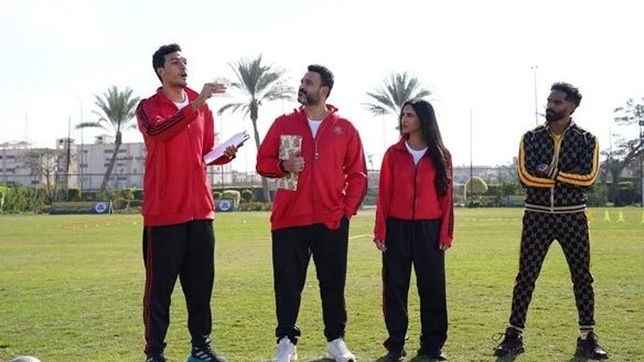 مشهد من مسلسل الكابتن مشهد من مسلسل الكابتن