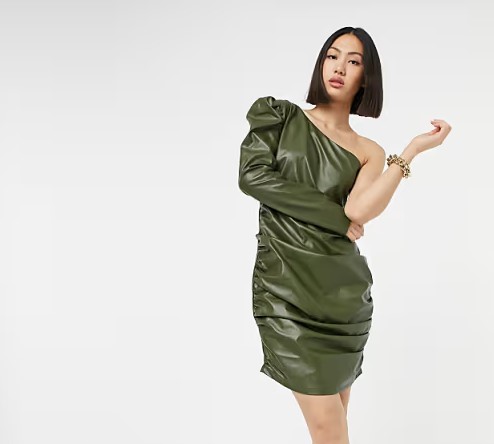 فستان زيتى فستان زيتى