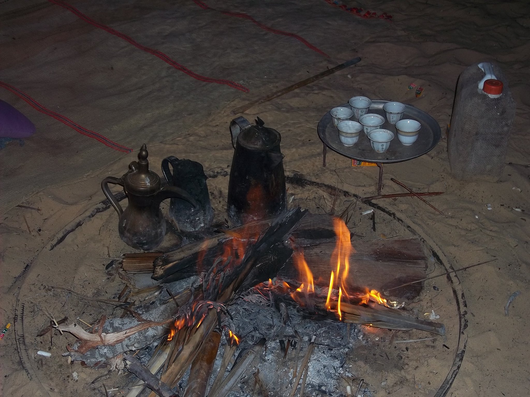 مشهد من مجالس بدو سيناء