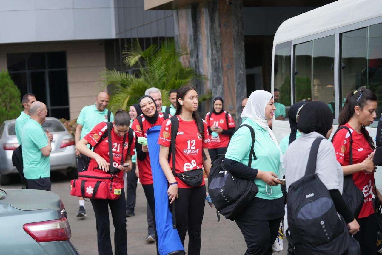 فريق سيدات طائرة الاهلى