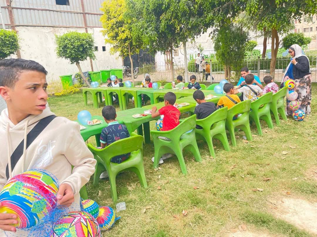 الأطفال بالمركز