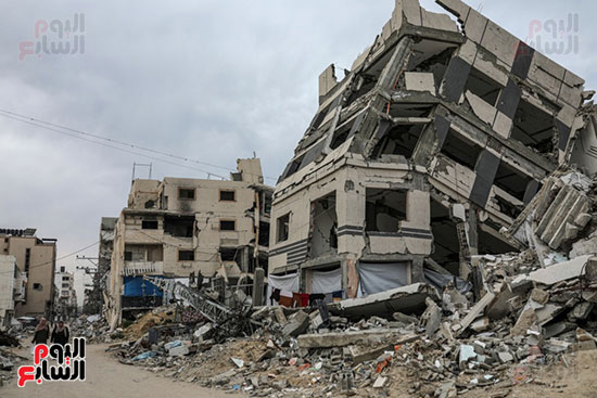 مبانى مدمرة مبانى مدمرة