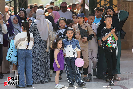 ثالث أيام العيد فى حديقة الأزهر ثالث أيام العيد فى حديقة الأزهر