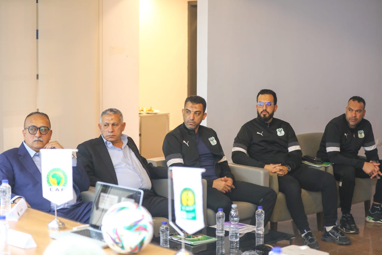 الاجتماع الفني لمباراة المصري