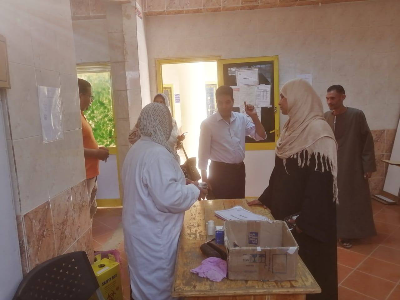 جولات على الوحدات الصحية في ثانى أيام عيد الفطر المبارك بالأقصر جولات على الوحدات الصحية في ثانى أيام عيد الفطر المبارك بالأقصر