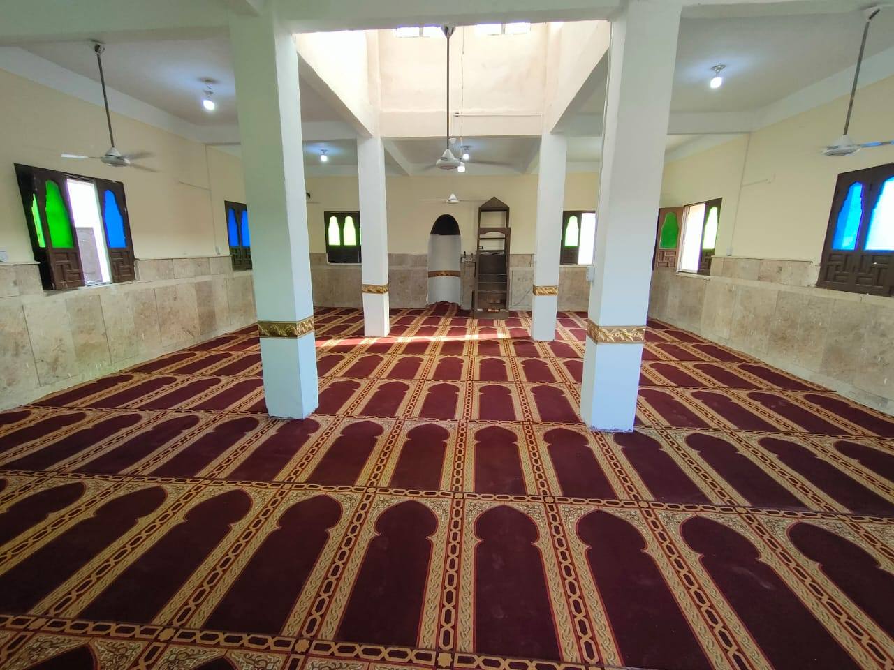 رفع كفاءة مسجد بوسط سيناء رفع كفاءة مسجد بوسط سيناء