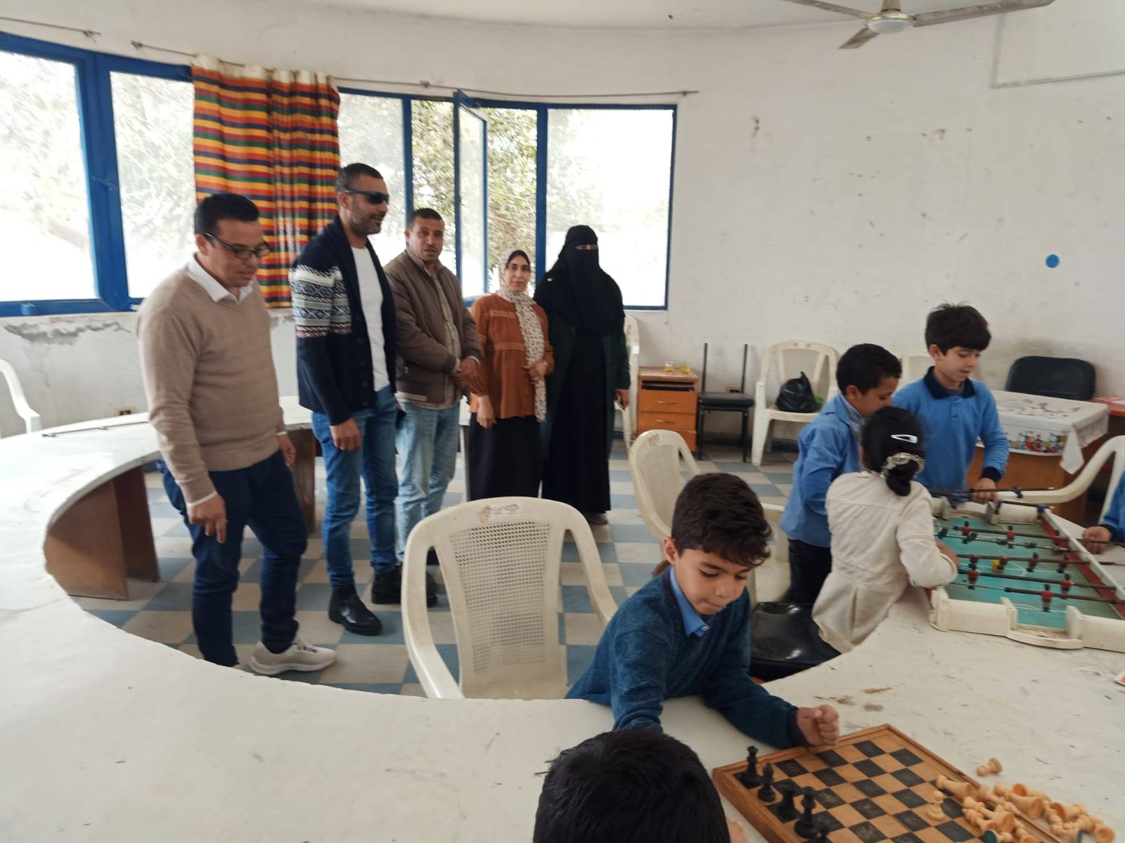 تفقد وكيل وزارة الثقافة لقصر ثقافة بيلا