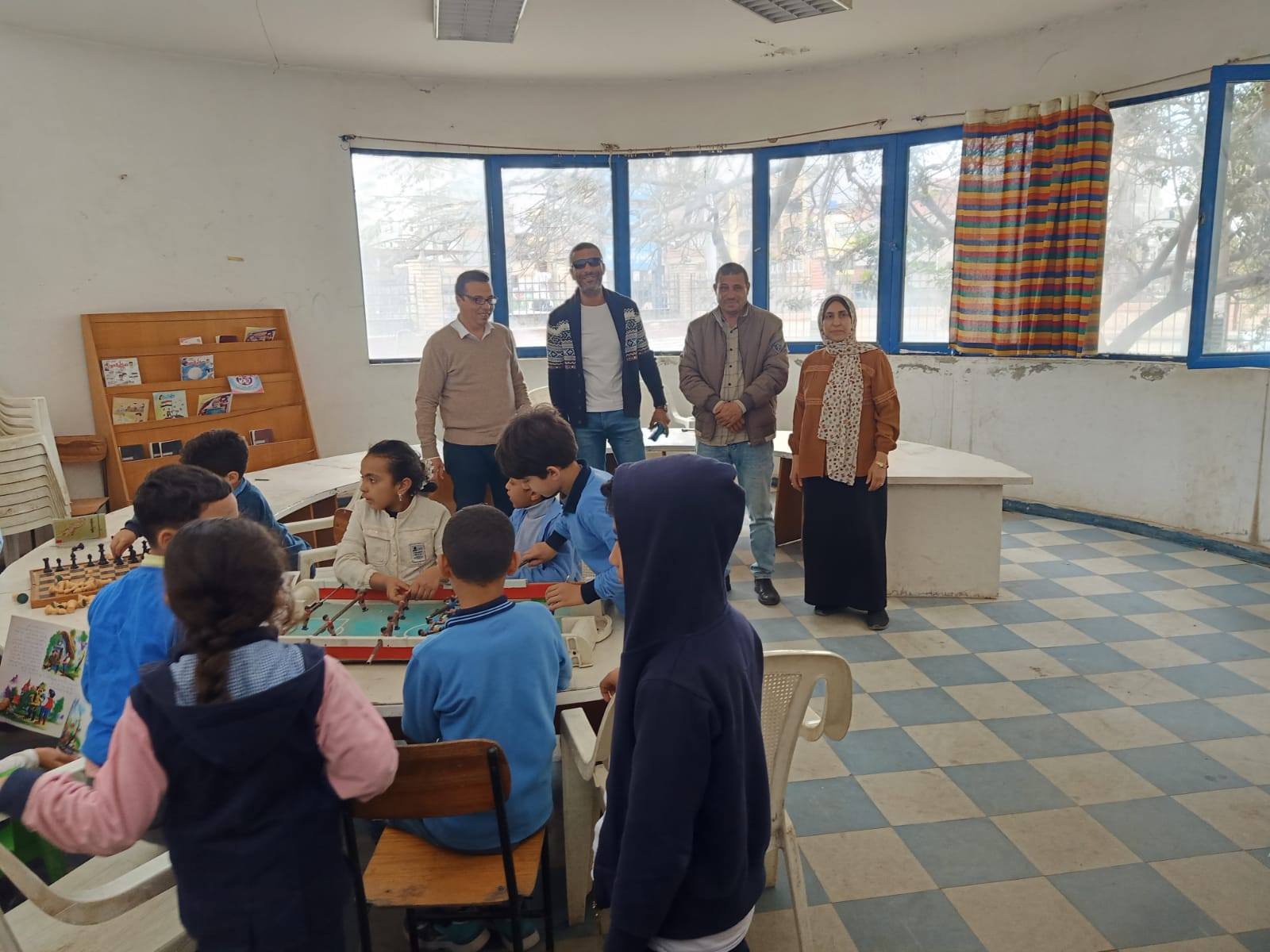 جولة تفقدية لوكيل وزارة الثقاف بكفر الشيخ