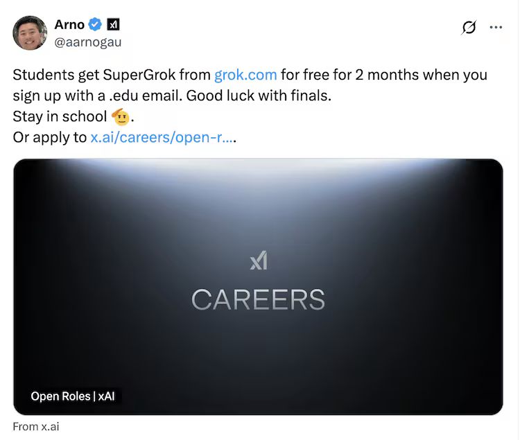supergrok تغريدة