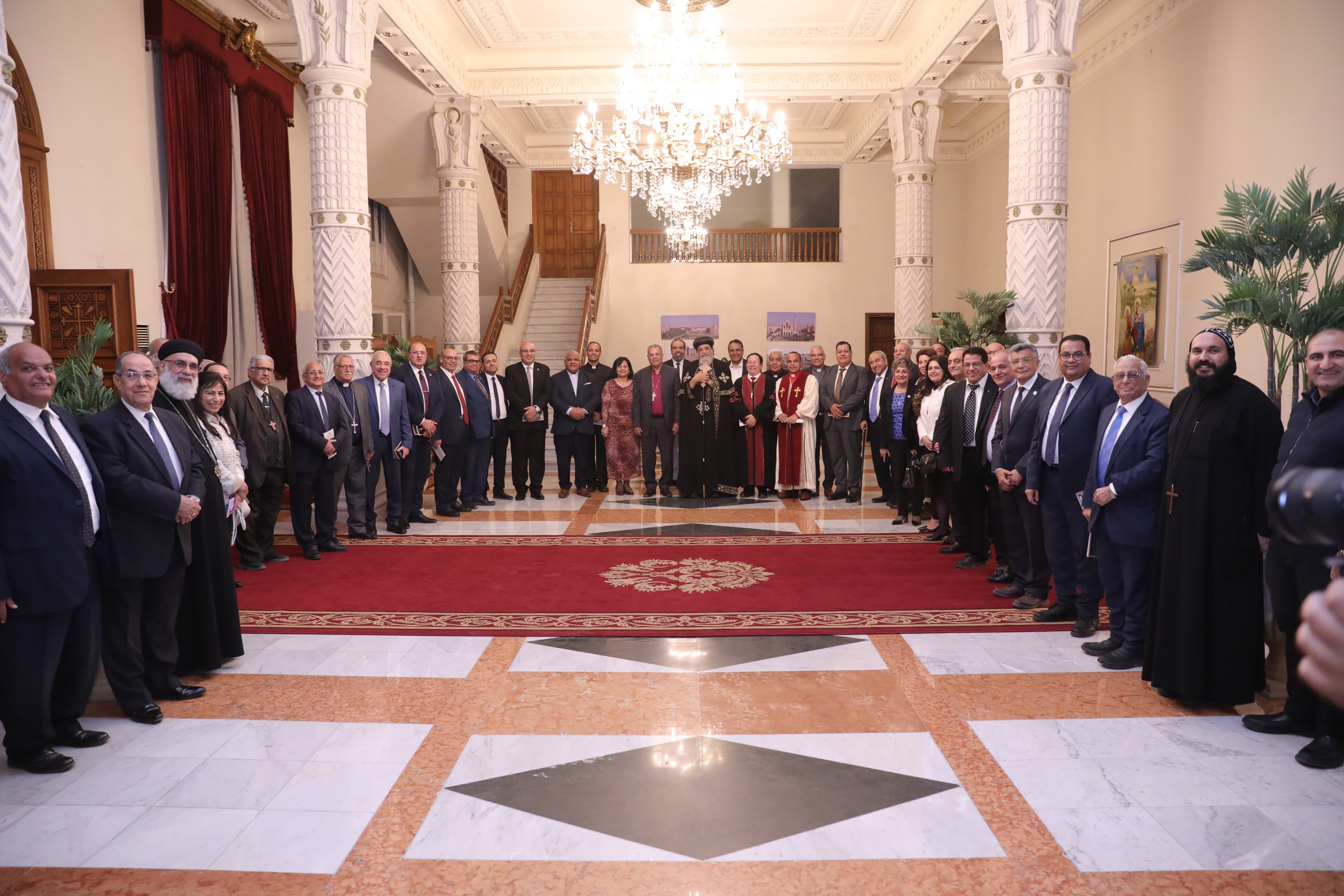 زيارة الطائفة الإنجيلية زيارة الطائفة الإنجيلية