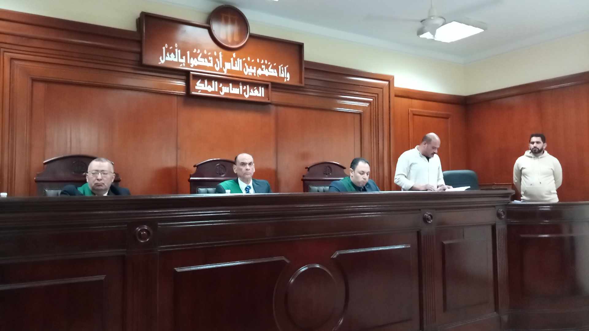 المستشار أحمد محمود رئيس محكمة الجنايات