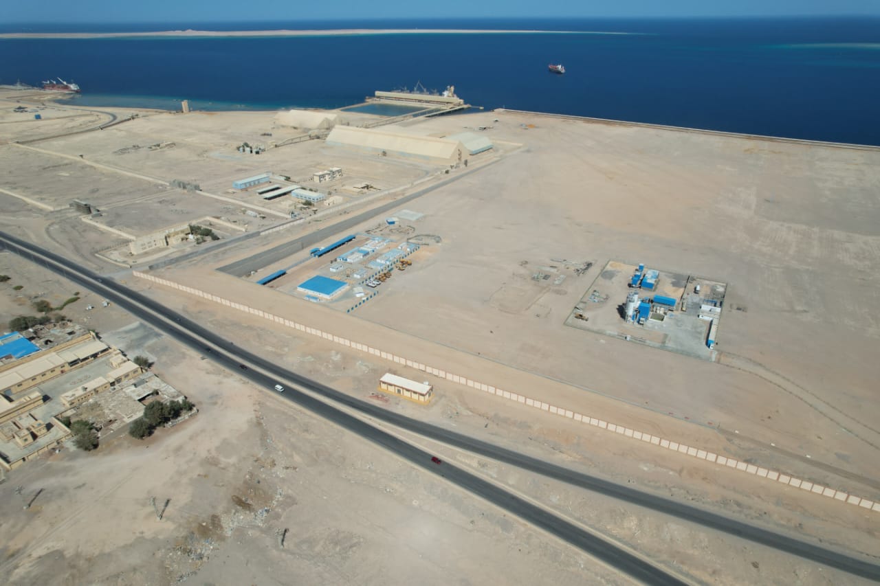 محطة متعددة الأغراض بميناء سفاجا