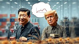 ترامب وشي جين بينج بالذكاء الاصطناعي