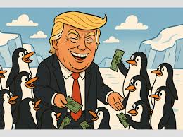 ترامب والبطاريق