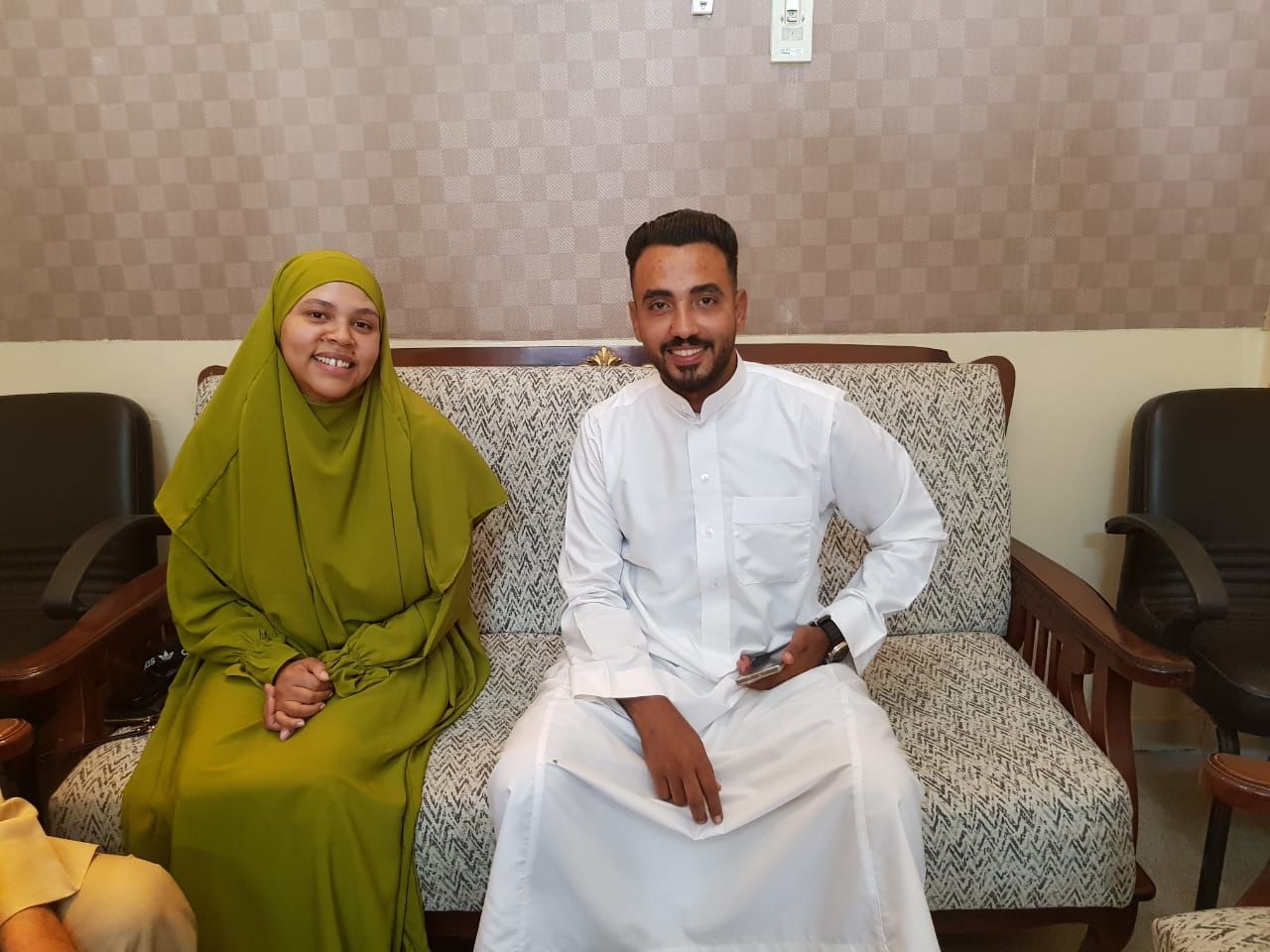 أمريكية تعلن إسلامها فى الساحة الرضوانية بالأقصر