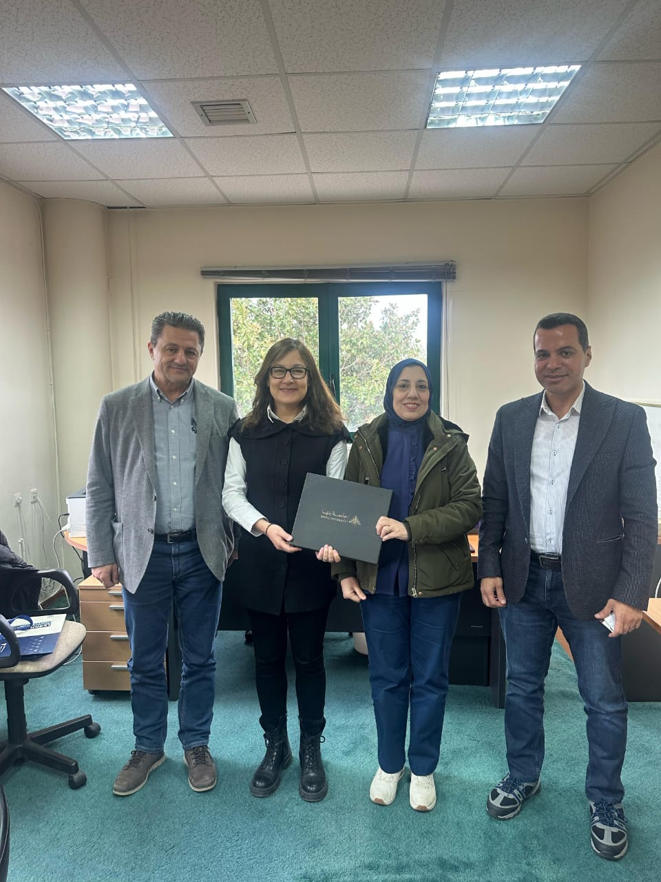 خلال زيارة وفد جامعة بنها لليونان خلال زيارة وفد جامعة بنها لليونان