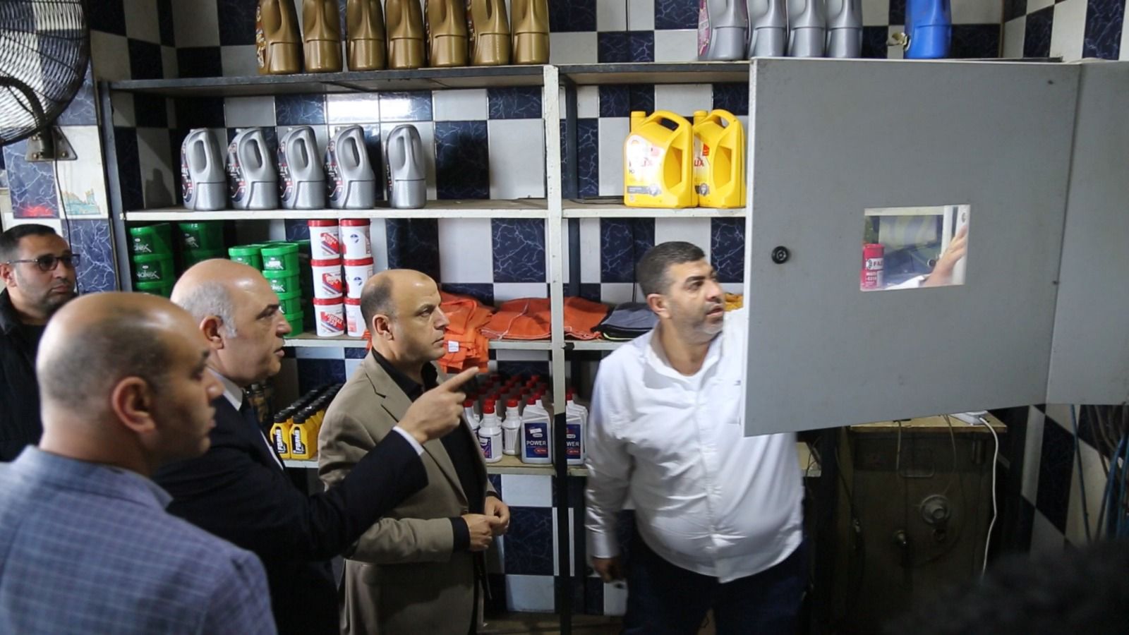 تفقد محطات الوقود