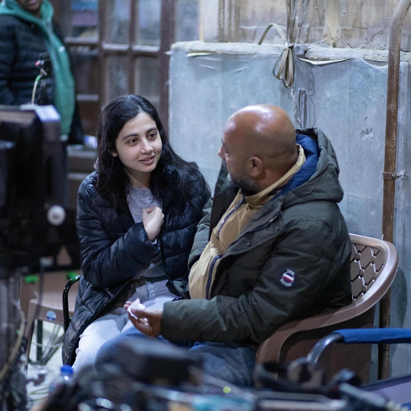 فاتن سعيد والمخرج إسلام خيري